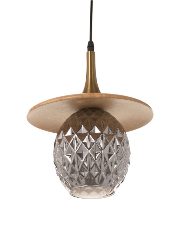 Светильник BayerLux ЭКО Светильник BayerLux ЭКО "Кен" 1х40Вт Е27 черный/коричневый 23х23х100см