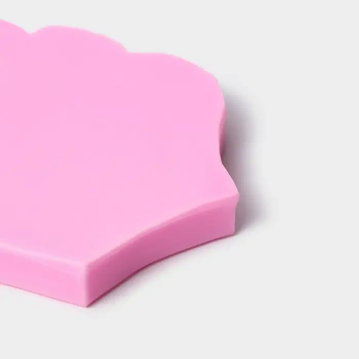 Молд Доляна «Огонь», силикон, 8×6.5×1 см, розовый