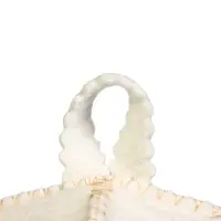 Набор банный 2 шапки "Царский", белый Набор банный 2 шапки "Царский", белый