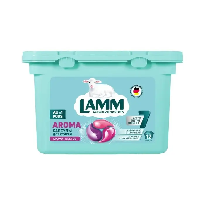 Капсулы для стирки Lamm Aroma, 12 шт Капсулы для стирки Lamm Aroma, 12 шт