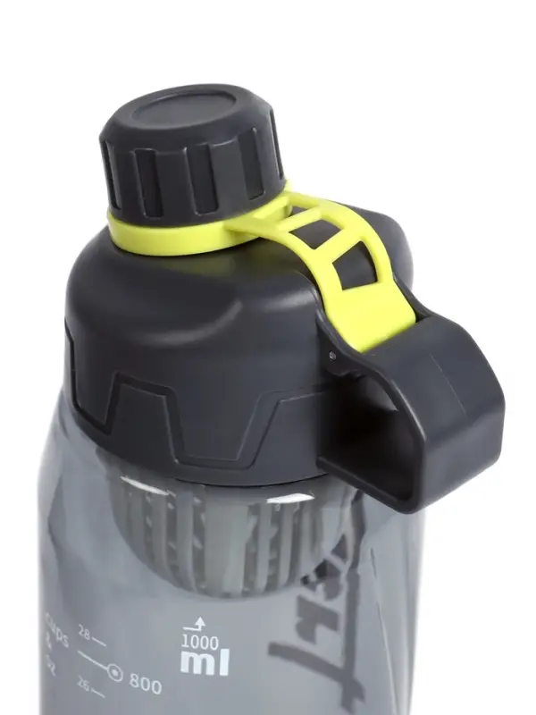 Бутылка для воды SPORT, 1 л, чёрная