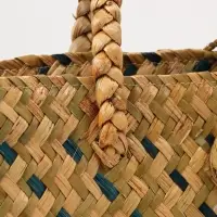 Сумка плетёная из пандана и водного гиацинта, 38&times;14&times;40 см