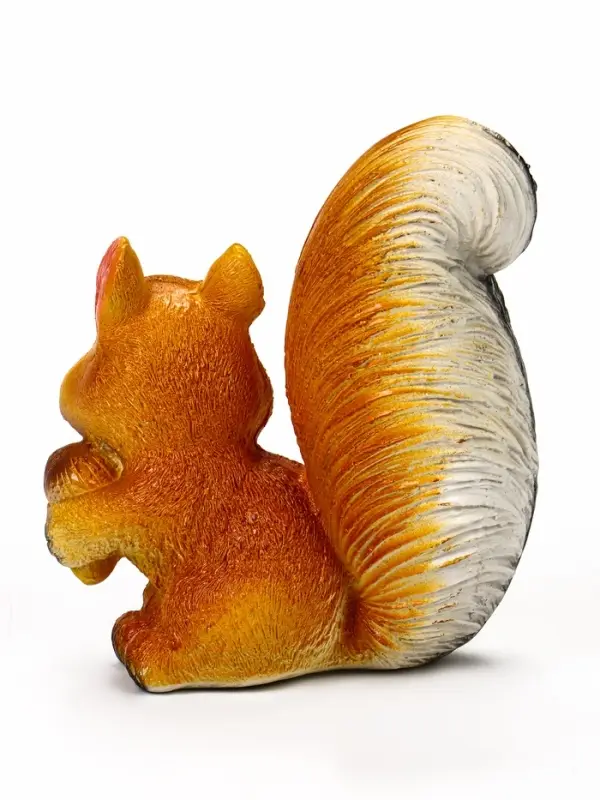 Садовая фигура из гипса &laquo;Белка с жёлудем&raquo;, 13&times;7&times;15 см