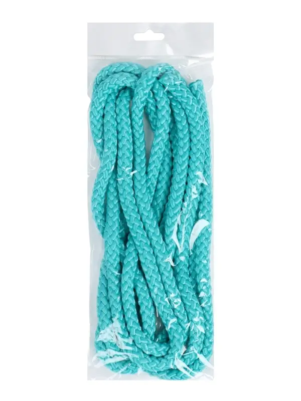 Скакалка для художественной гимнастики 3м, бирюзовый Скакалка для художественной гимнастики 3м, бирюзовый