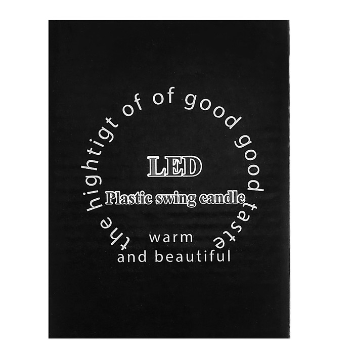 Свеча светодиодная &laquo;Мерцание&raquo;, горит жёлтым