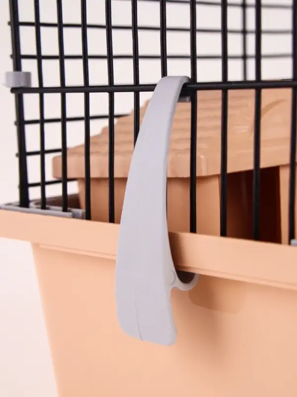 Клетка-мини для грызунов &laquo;Пижон&raquo; №1, 27&times;15&times;13 см, укомплектованная, бежевая