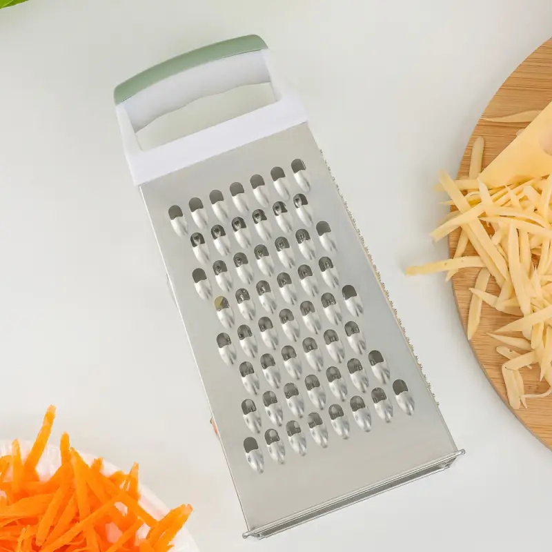 VETTA Терка 4-х сторонняя 22см, жесть, полипропилен