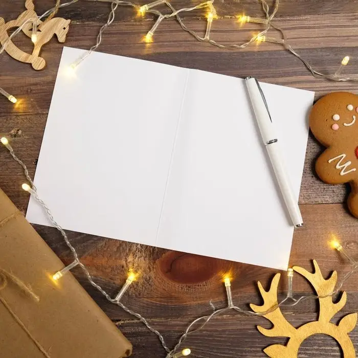 Открытка с новым годом на акварельном картоне «Елочка», тиснение, 11,8 х 16,4 см Открытка с новым годом на акварельном картоне «Елочка», тиснение, 11,8 х 16,4 см