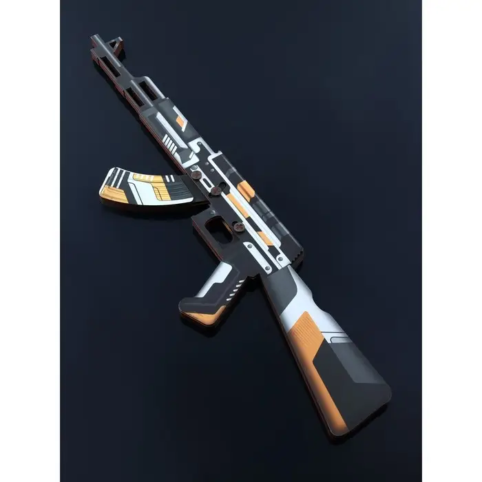 Набор сувенирное оружие «Некромантика», автомат, пистолет, нож-штык, 3 шт