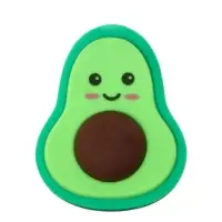 Ластик фигурный &laquo;Авокадо с открытыми глазками&raquo; (штрихкод на штуке)