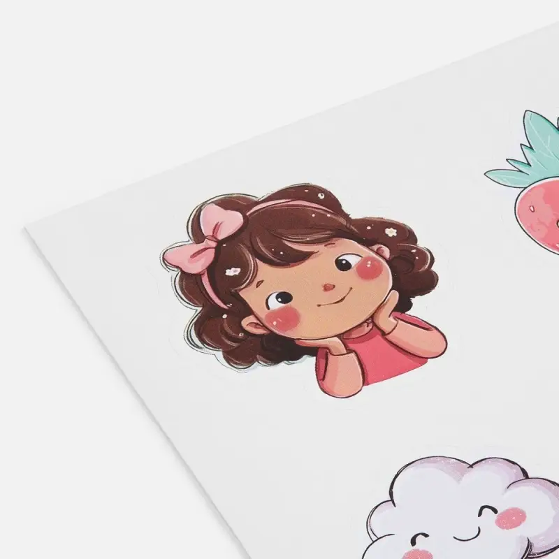 Стикерпак бумажный Thematic, для девочек