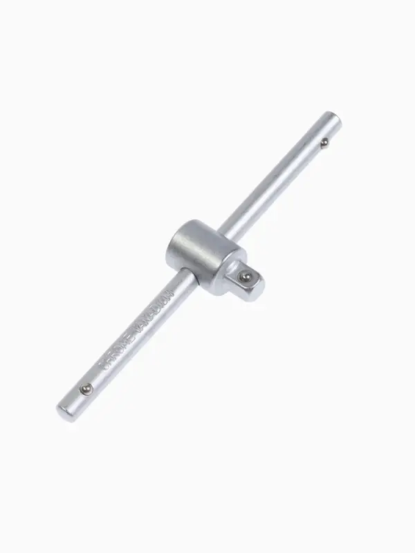 Вороток Т-образный ТУНДРА, квадрат 1/4", 110 мм, CrV