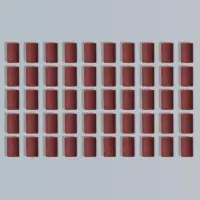 Насадки для педикюра, 100 шт, абразивность 180, в футляре Насадки для педикюра, 100 шт, абразивность 180, в футляре