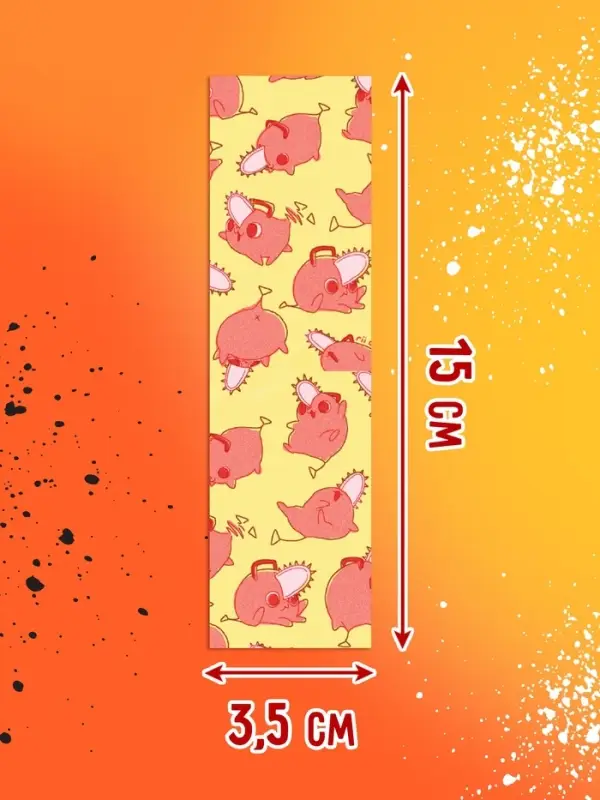 Закладки - аниме &laquo;Бензопила&raquo; набор 10 шт.