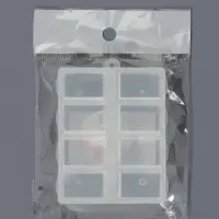 Органайзер для хранения мелочей, с подвесом, 8 ячеек, 8&times;6&times;2 см, прозрачный