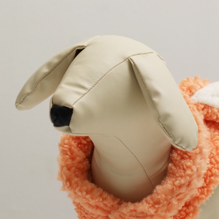 Костюм Зайка Костюм Зайка", размер S (ДС 25 см, ОШ 24 см. ОГ 35 см), оранжевый