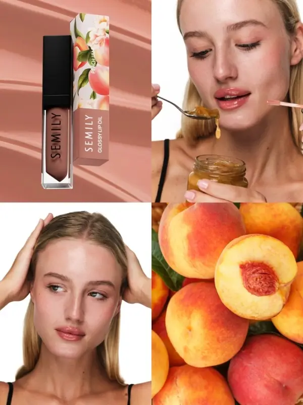 Масло-блеск для губ SEMILY PEACH JAM, 5 мл Масло-блеск для губ SEMILY PEACH JAM, 5 мл