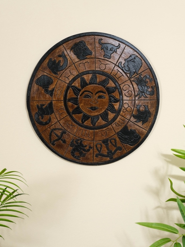 Панно резное МДФ  Панно резное МДФ "Гороскоп", 40х40х0,6 см