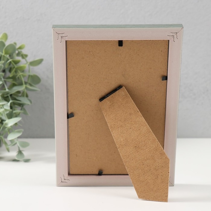 Фоторамка пластик 10х15 см Фоторамка пластик 10х15 см "Дерево с золотой каймой" 12х17 см