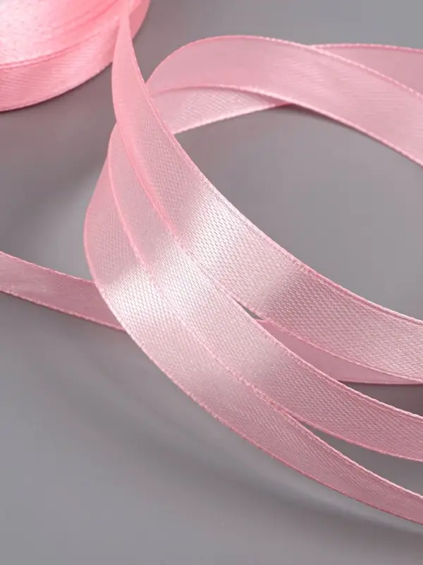 Лента атласная, 12 мм, 23±1 м, розовая №04 Лента атласная, 12 мм, 23±1 м, розовая №04
