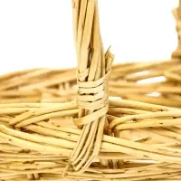 Набор корзин 3 шт ИВА 33x33x13 28x28x11 22x22x11 см ПЛЕТ ручка h=20/18/16 см