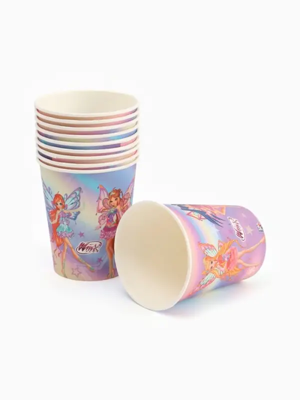 Стакан одноразовый 250 мл, набор 10 шт., ВИНКС