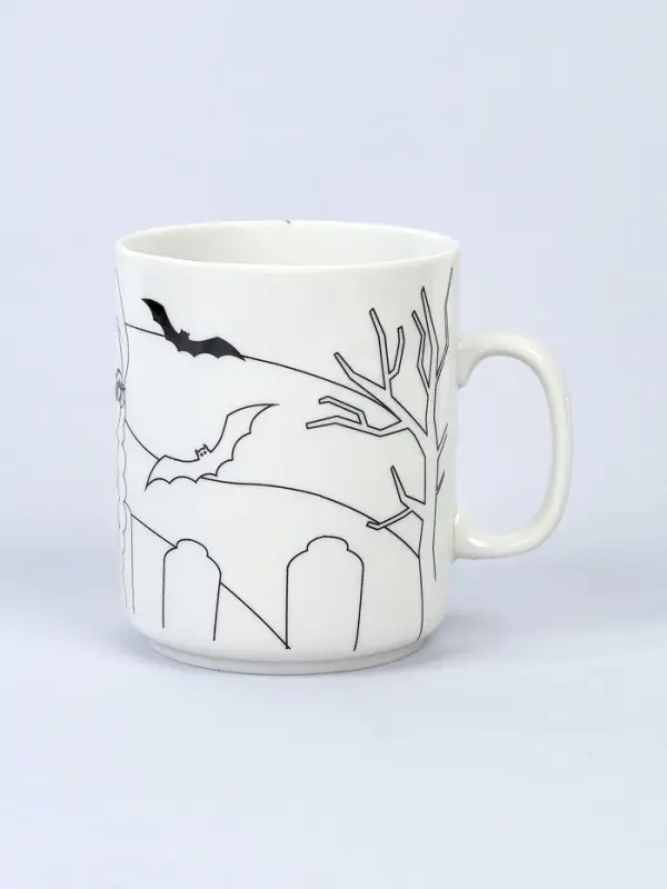 Кружка керамика под роспись акрилом "Девочка с косичками" (без краски)