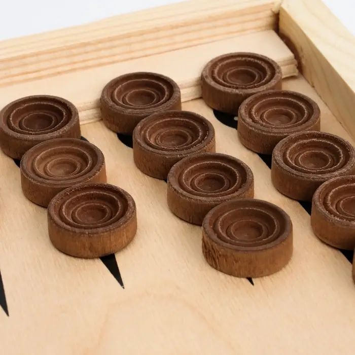 Нарды деревянные большие, настольная игра &laquo;Восток&raquo;, 50&times;50 см