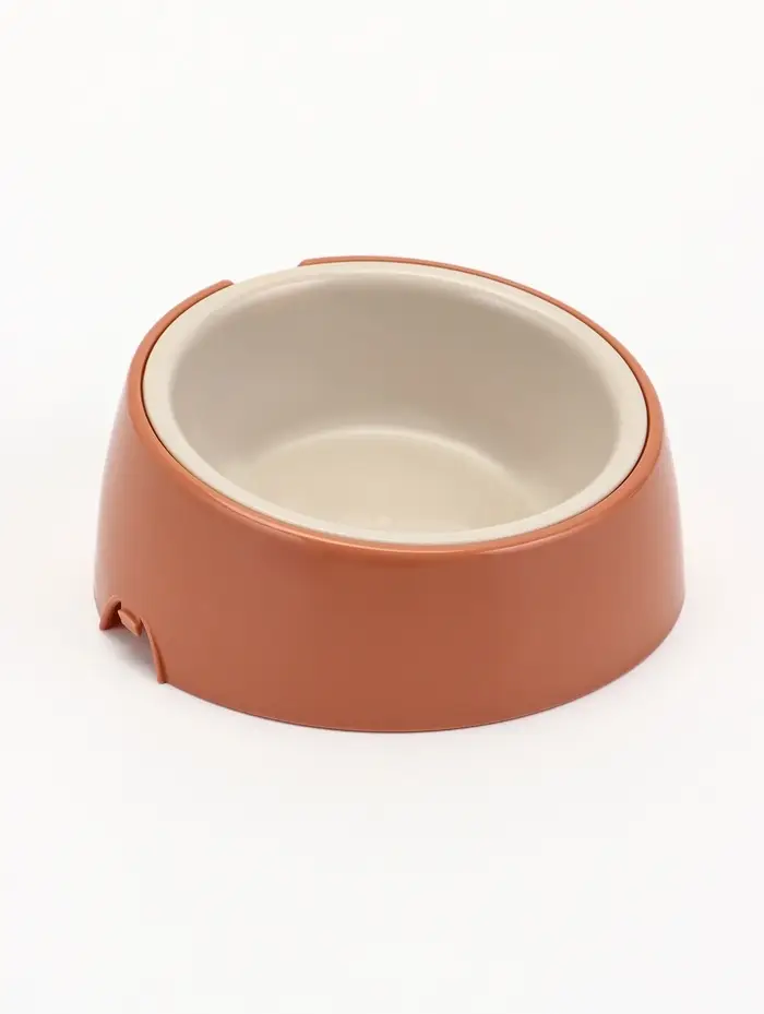 Лего-миска ALTA для животных с наклоном 0,3л КИРПИЧНАЯ Лего-миска ALTA для животных с наклоном 0,3л КИРПИЧНАЯ