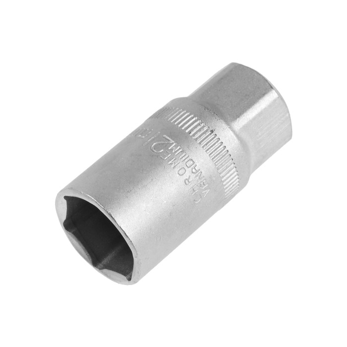 Головка свечная шестигранная ТУНДРА, под квадрат 1/2 Головка свечная шестигранная ТУНДРА, под квадрат 1/2", 21 мм, CrV