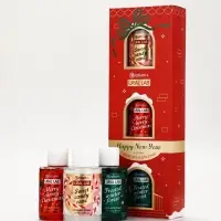 URAL LAB Winter Melody Набор в коробке дом Happy New Year, 3 геля для душа по 100 мл