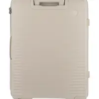 Чемодан на колёсах, 24", кодовый замок, 40&times;24&times;65 см, светло-бежевый