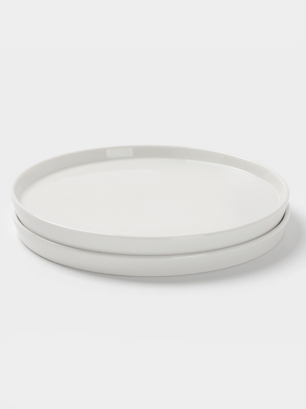 Набор тарелок 2 шт 20х2 см Magistro Набор тарелок 2 шт 20х2 см Magistro "White Snow"