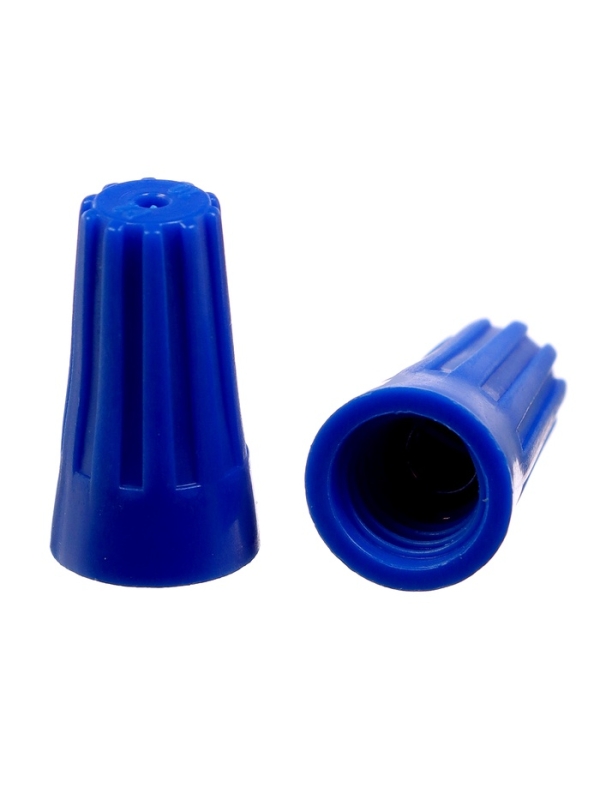 Соеденительный изолирующий зажим для проводов СИЗ-2, 2.0-4.5 мм, синий, набор 100 шт