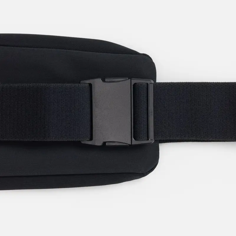 Спортивная поясная сумка Springa, черная Спортивная поясная сумка Springa, черная