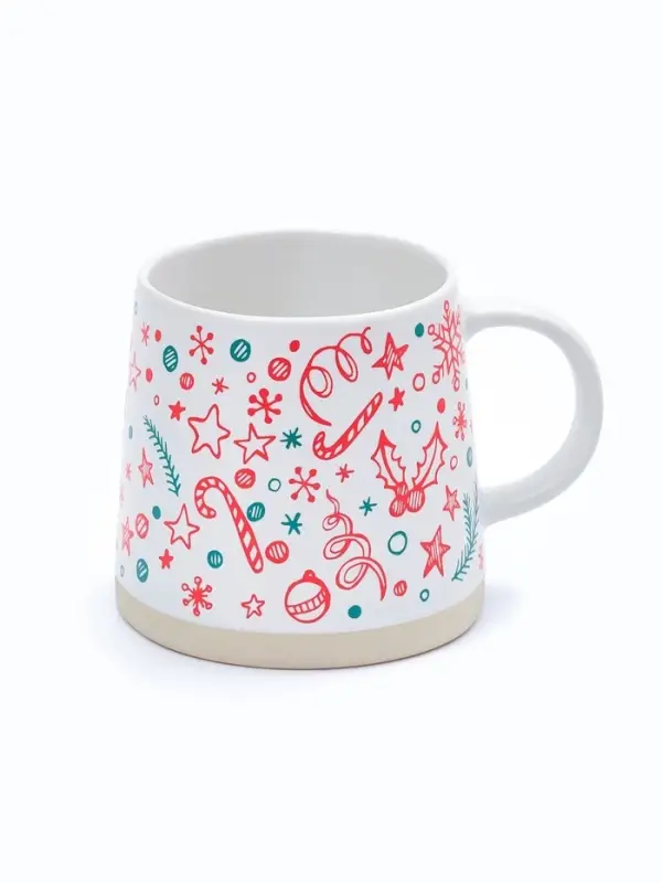 Кружка новогодняя керамическая &laquo;Счастливого Нового года&raquo;, 360 мл, ручная работа