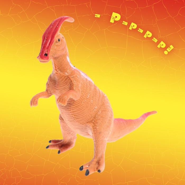 Фигурка животного тянущаяся «Динозавр», МИКС Фигурка животного тянущаяся «Динозавр», МИКС