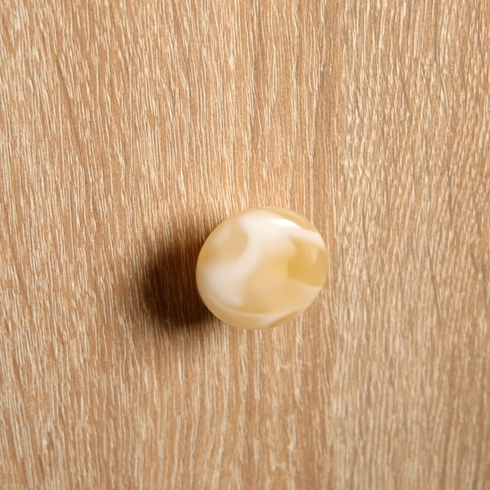 Ручка-кнопка CAPPIO, d=33 мм, акрил, цвет карамельный, 8 шт. Ручка-кнопка CAPPIO, d=33 мм, акрил, цвет карамельный, 8 шт.