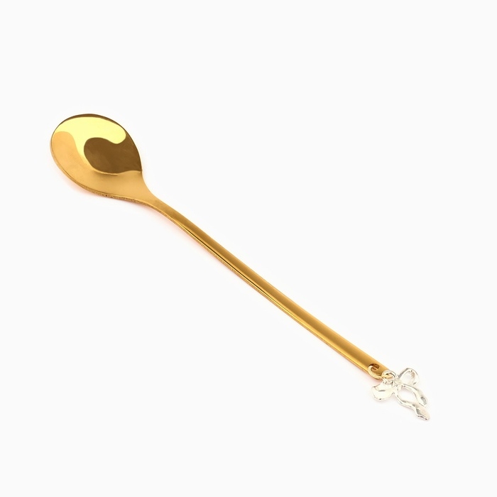 Подарочный набор ложек с подвесами «С Новым годом 2025!», 2 шт., 14.8 х 2.7 см