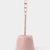 Ёршик для унитаза &laquo;Блеск. Стандарт&raquo;, 15&times;15&times;39 см, с подставкой, розовый