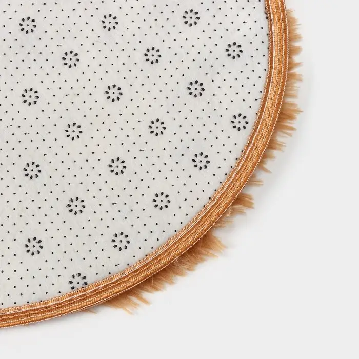 Коврик овальный Доляна &laquo;Пушистик&raquo;, 40&times;60 см