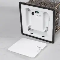 Светодиодная фигура &laquo;Фонарь с Дедом Морозом&raquo; 12&times;24&times;12 см, пластик, от батареек ААх3, USB, свечение тёплое белое