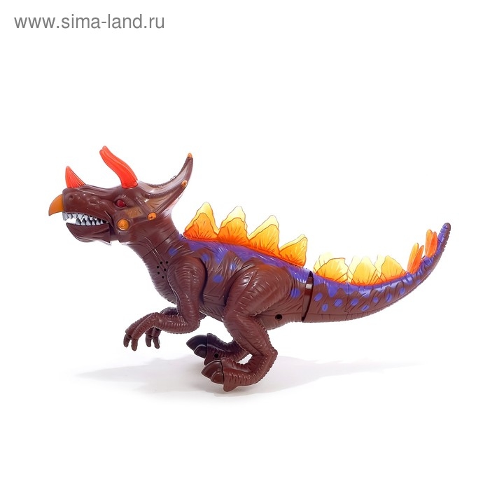Динозавр радиоуправляемый T-Rex, световые и звуковые эффекты, работает от батареек Динозавр радиоуправляемый T-Rex, световые и звуковые эффекты, работает от батареек