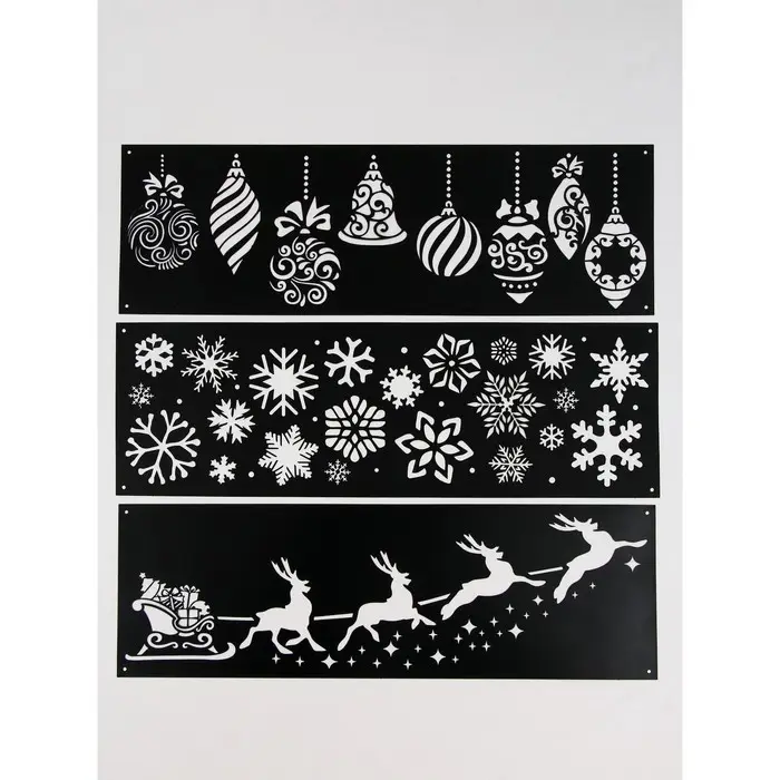 Новый год! Подарочный набор трафаретов для выпечки «Новогодняя сказка», 32×10 см Новый год! Подарочный набор трафаретов для выпечки «Новогодняя сказка», 32×10 см