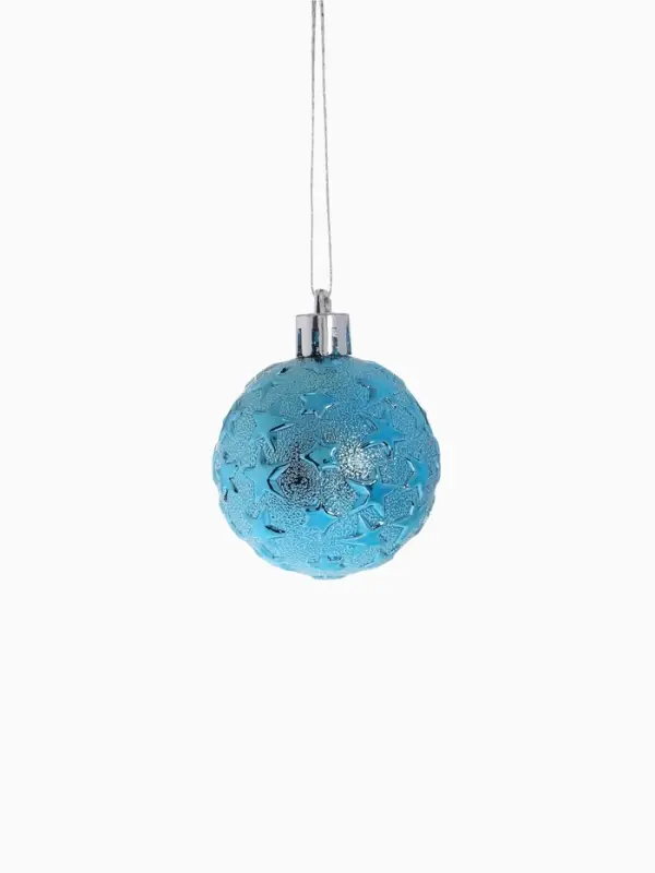 Ёлочные шары &laquo;Звёздная ночь&raquo;, d=5 см, набор 16 шт., бирюзовые