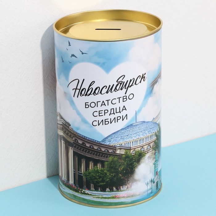 Копилка XXL «Новосибирск», 20 х 12,5 см Копилка XXL «Новосибирск», 20 х 12,5 см