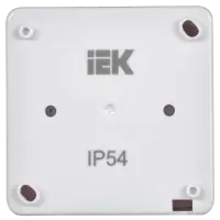 Гермес PLUS Розетка с заземлением наружная с крышкой IP54