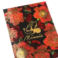 Блокнот А5, 40 листов, на скрепке, в точку, золотое тиснение, &laquo;Минни Маус&raquo;