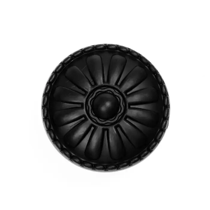 Ручка-кнопка ТУНДРА РК205, цвет черный Ручка-кнопка ТУНДРА РК205, цвет черный