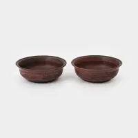 Набор 2 шт Тарелка глубокая 0,7 л, 6х18х18 см, &laquo;Вьюнок&raquo;